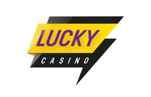 Lucky Casino loggan bredvid en text som handlar om spel på lucky casino