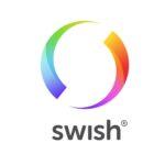 Shish logotypen bredvid en text om Swish på casino utan konto