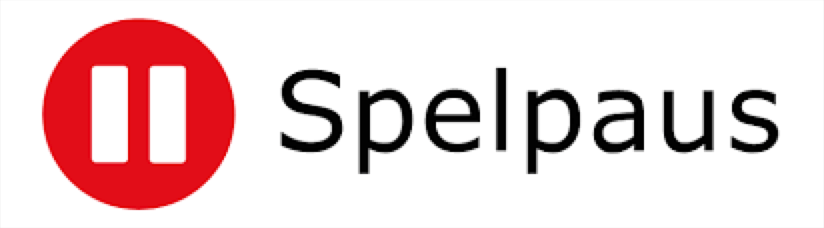 spelpaus logotyp bredvid text om spelpaus på casinon utan konto