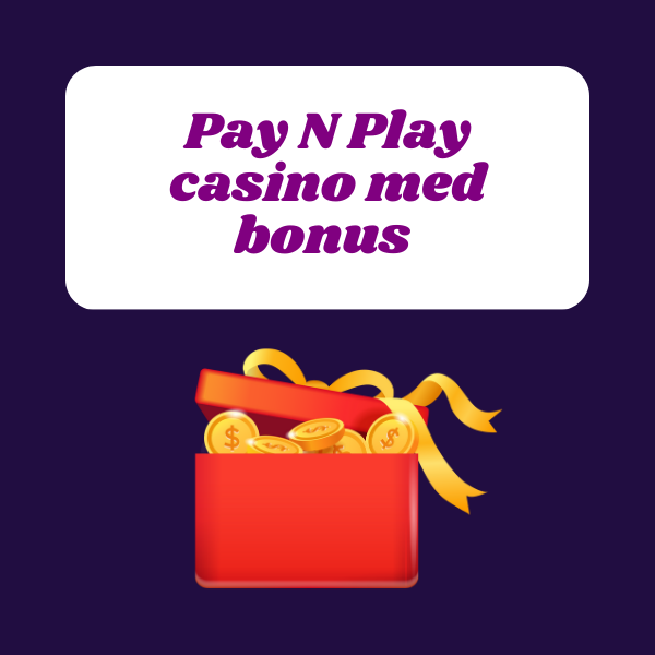 Pay N Play casino med bonus, omslagsbild